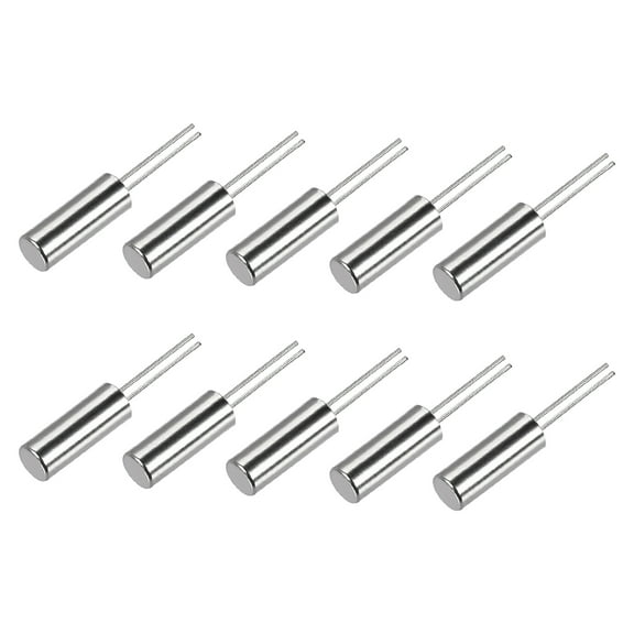 DIP Quartz Crystal Oscillators Resonators 32.768KHz Replacements 2 x 6mm 10Pcs