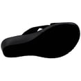 thumbnail image 7 of Skechers Beverlee-Delighted Wedge Sandals for Women, Boho Chic Style Cross Strap Slide, 7 of 7