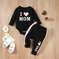 thumbnail image 4 of Enjoytime Mother's Day Spring Fall Baby Girls Sets for Newborn Necessities Sleepwear Baby Girl Gifts Newborn Gift Set Baby Pajamas Sets 0-24 Months, 4 of 6