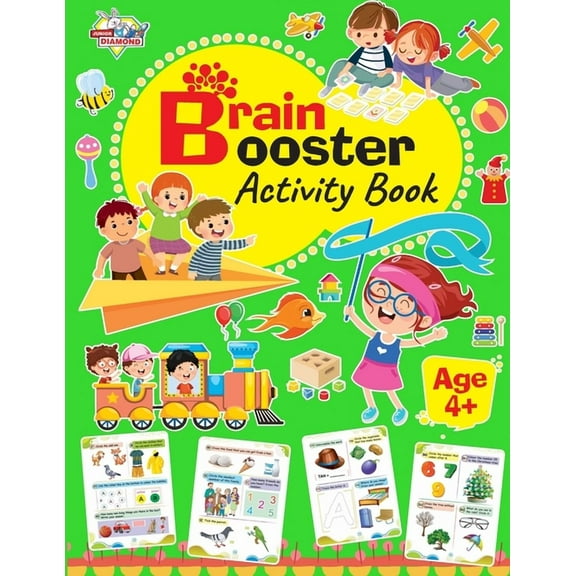 Brain Booster Activity Book - Age 4, (Paperback)