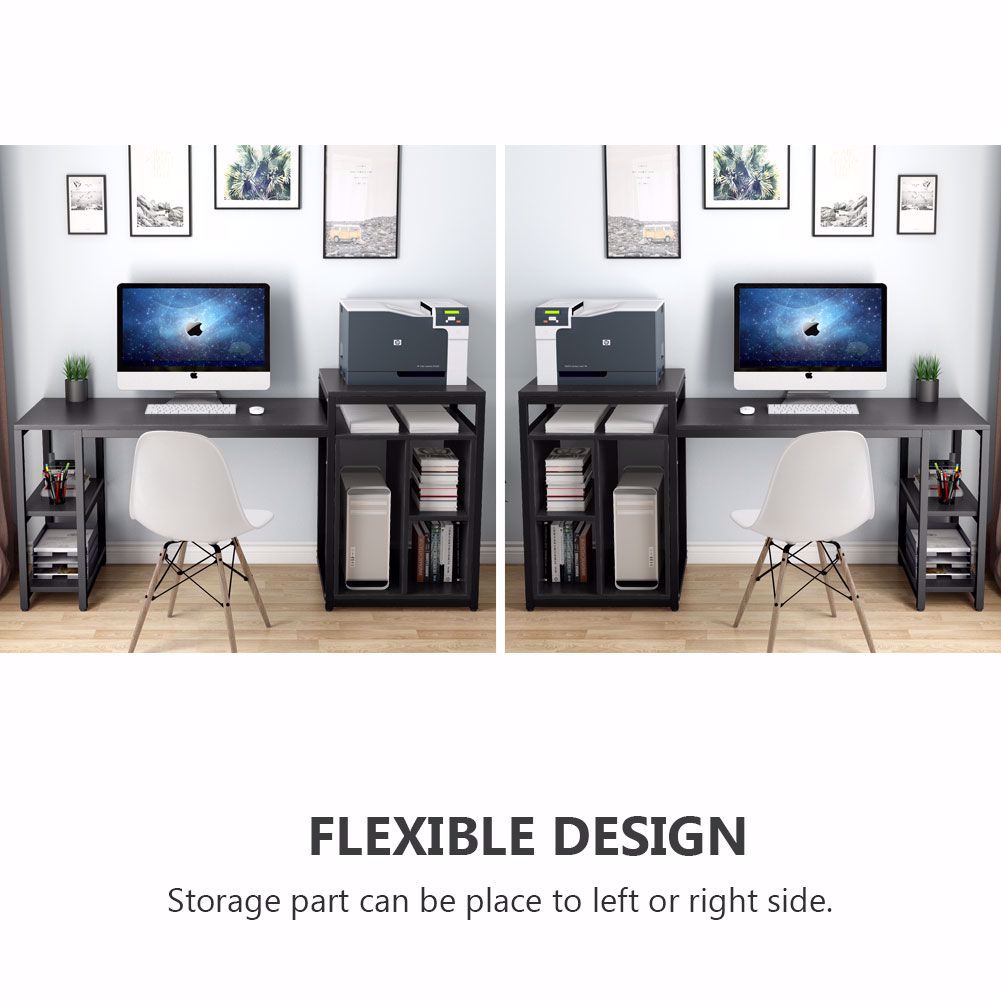 Tribesigns Computer Desk with Storage Shelf and Australia Ubuy