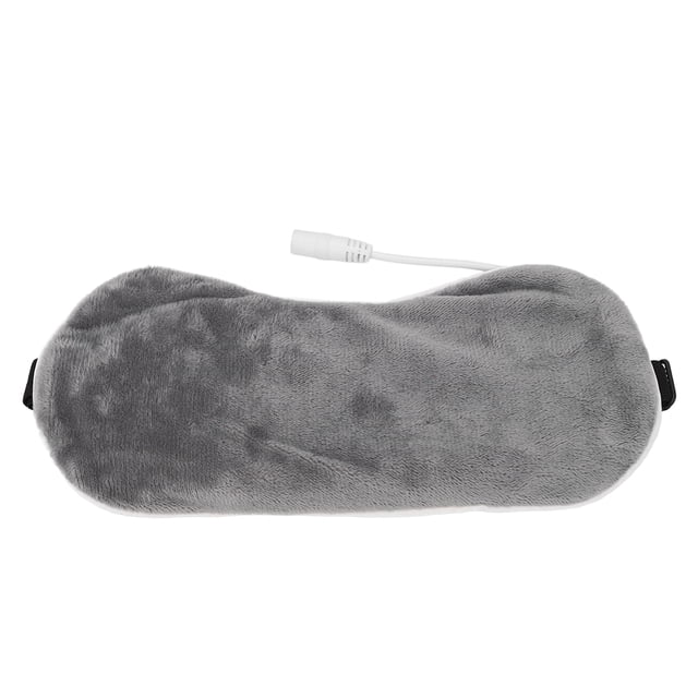 USB Blindfold, Heating Blindfold Adjustable 5 Gear For Sleeping Grey