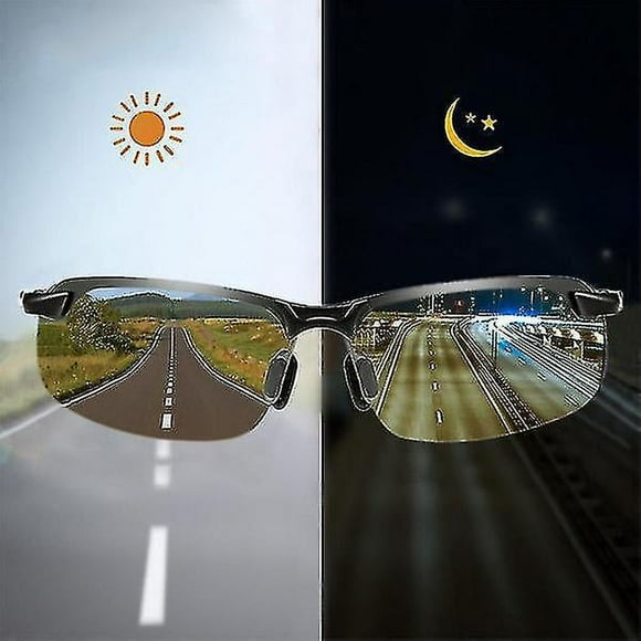 Polarized Photochromic Sunglasses Men's Uv400 Driving Transition Lens Sunglasses