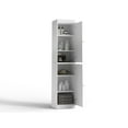 thumbnail image 3 of 100% Solid Wood 16.5" Bathroom Cabinet with Doors, 3 of 7