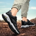 thumbnail image 7 of NOKIO Men's 𝖫a𝖼e Up Sneaker Comfortable Cushion Wide Width Shoes Fashion Outdoor Running Shoes Lightweight Mountaineering Sports Shoes Durab𝗅e Anti-S𝗅ip Athlet𝗂c Shoes, 7 of 7