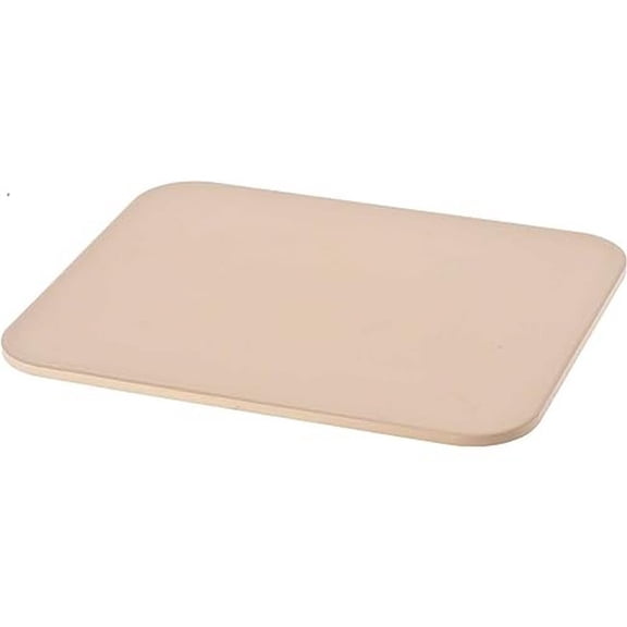 American Metalcraft Ceramic Pizza Stone, 15" L x 12" W x 3⁄8" H,Cream CA1