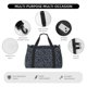 thumbnail image 4 of Disketp Gothic Skull Bolsa de Viaje Tipo Duffle, Bolso de Mano para Fin de Semana para Mujer, Bolsa de Gimnasio Ligera para Hombre, Esencial para Viajes, 4 of 7