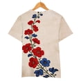 thumbnail image 6 of kaondbfi Summer Tops for Women Womens Casual Short Sleeve Tops Neck T Shirts Loose Fit Womens Essentials Fashion Clothing, 6 of 9