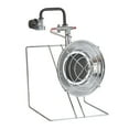 thumbnail image 2 of Grade Ice Fishing Propane Heater, 18K BTU Powerful Heating, Universal for 1lb Small & 5-40lb Large Tanks, 3 Heat Controls & 180-Degree Infrared Radiant Technology, 2 of 11