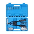 thumbnail image 1 of Rivet Nut Tool, Rubber Handle Hand Blind Riveter Labor Saving Easy Operation With 100Pcs Nuts For Parts Fastening, 1 of 8
