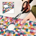 thumbnail image 6 of Yayeee Faucet Mat for Kitchen Sink 30" Diatomite Long Splash Guard Pad, Dark Colorful Circles, 6 of 7