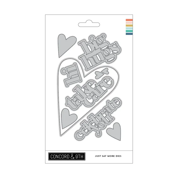 Troqueles de corte Concord&9th Cut Troqueles de corte de palabras navideñas Troqueles de corte de metal navideños Relieve para hacer tarjetas Plantilla de palabras para bricolaje