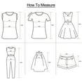 thumbnail image 4 of Mode Femmes Loisirs Solide Manches Courtes Décontracté en Vrac Tops, 4 of 4