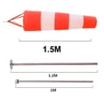 thumbnail image 2 of Wind Socks - Ripstop Polyester Wind Measurement Sock Bag - For Outdoor Airport Farms and Parks, 2 of 5