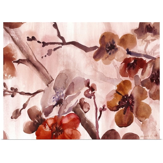 Great BIG Canvas | Rolled Marietta Cohen Poster Print entitled Blossom Poetry II