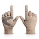 thumbnail image 1 of Guantes de invierno para hombres y mujeres, guantes cálidos para pantalla táctil para clima frío, puños elásticos, tejido elástico 1044, 1 of 5