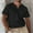 Black, variant on ITSAME Men's Short Sleeve Tee, Loose Fit V Neck Solid Color Pocket Summer Causal Beach Tee Khaki 2XL