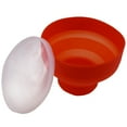 thumbnail image 2 of Maïs Soufflé Micro-Ondes Silicone Pliable Rouge Outils de Cuisine Faciles Seau à Maïs Soufflé avec Couvercle, 2 of 8