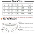 thumbnail image 3 of Elainilye Fashion Womens Underwear Seamless Summer No Show Underwear Yoga Silk Sports Quick-drying Elastic Briefs Thong Panties,Black, 3 of 3