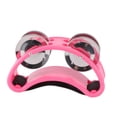 thumbnail image 1 of EeaseCA Foot Tambourine Percussion Musical Instrument With Metal Jingle Bells (Pink), 1 of 8