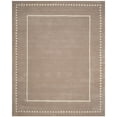 thumbnail image 2 of SAFAVIEH Bella Danita Plain Dotted Bordered Wool Area Rug, Beige/Ivory, 9' x 12', 2 of 8