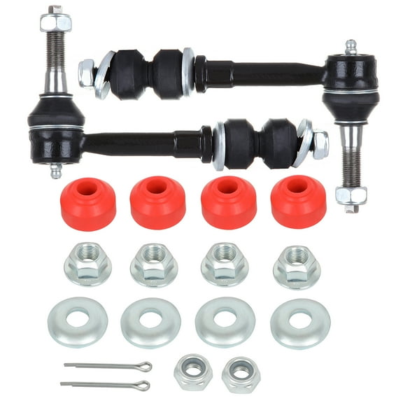 ECCPP - 4PC Sway Bar Bushing Sway Bar End Link - Compatible with 2000-2001 for Dodge Ram 1500 2000-2002 for Dodge Ram 2500 2000-2002 for Dodge Ram 3500 - K7300 K7453 Suspension Kit