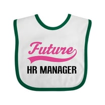 Inktastic Future HR Manager Boys Baby Bib