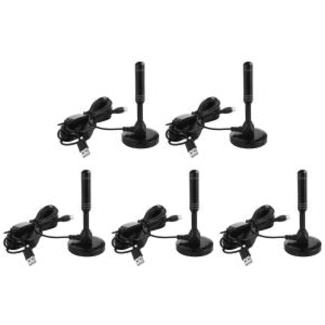 Antena HDTV Cable coaxial 300 cm TV digital DVB-T DVB-T2 DAB (Estilo B)
