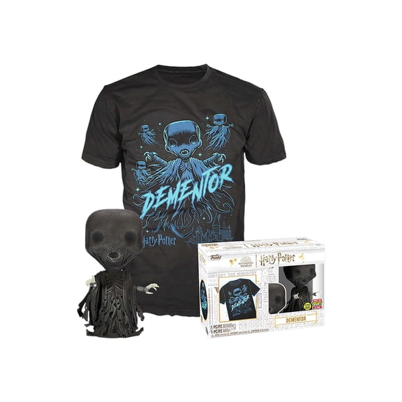 Funko Pop! & Tee: Harry Potter - Dementor - L