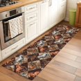 thumbnail image 2 of Runner Rugs 2x6 Ft, Vintage Gray Brown Horses Non Slip Area Rugs for Kitchen Bedroom Entryway, Farmhouse Plaid Country Animals Washable Carpet Runner Rug Floor Mats for Bedroom Home Decor, 2 of 8