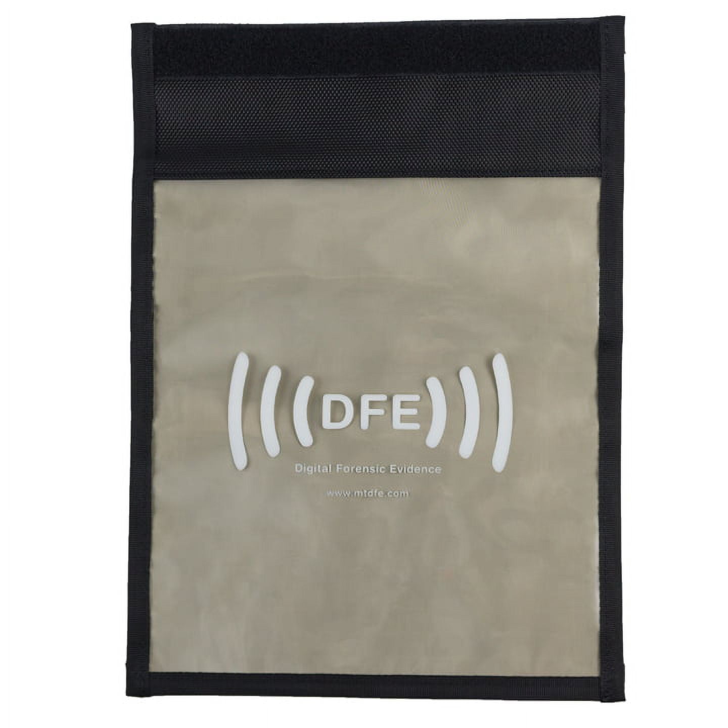 Apple & Android Transparent Faraday RFID Blocking Faraday Cellphone Case 9" x 10"