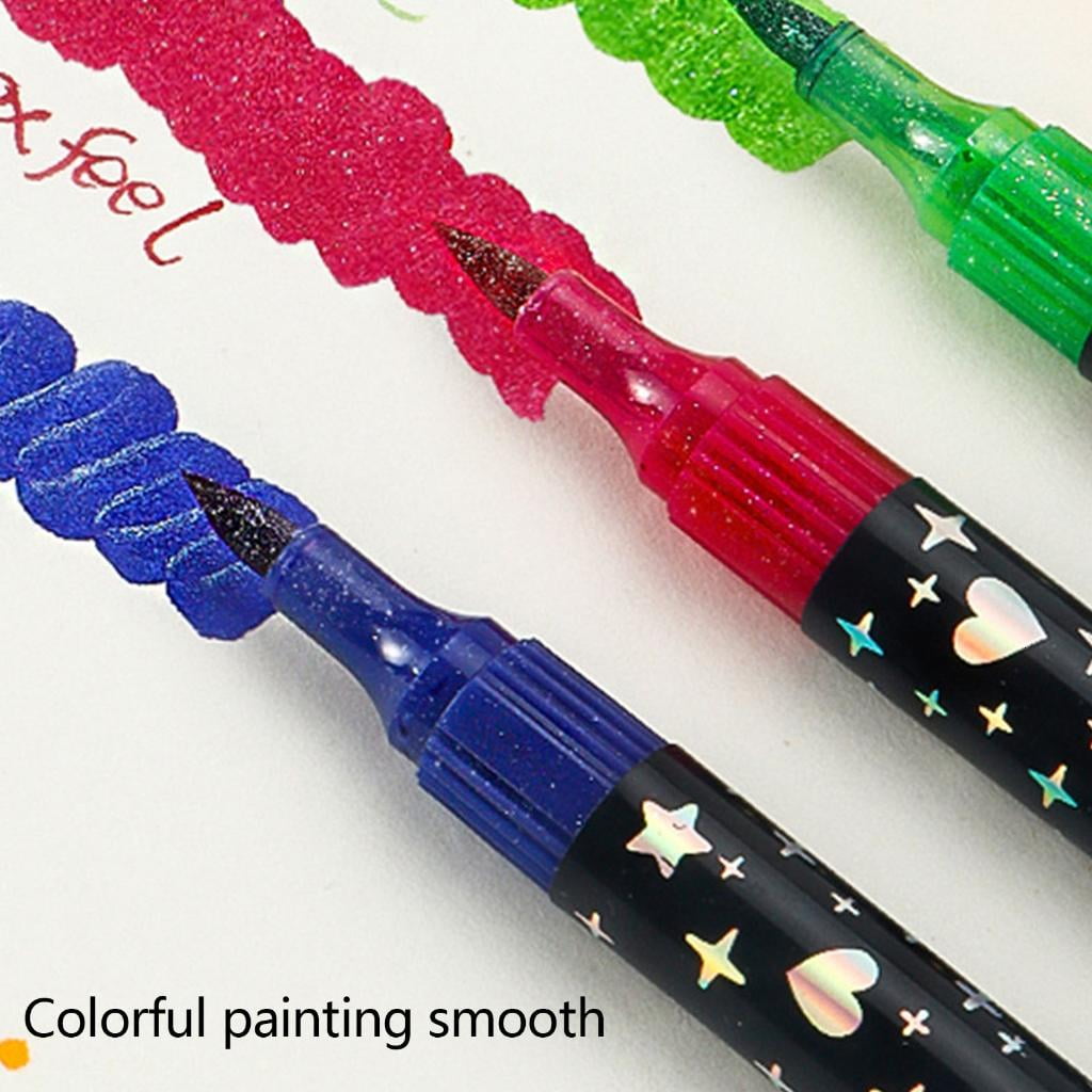 Giaone Double Sided Watercolor Markers Flexible Brush Pens Art Markers Paint Markers