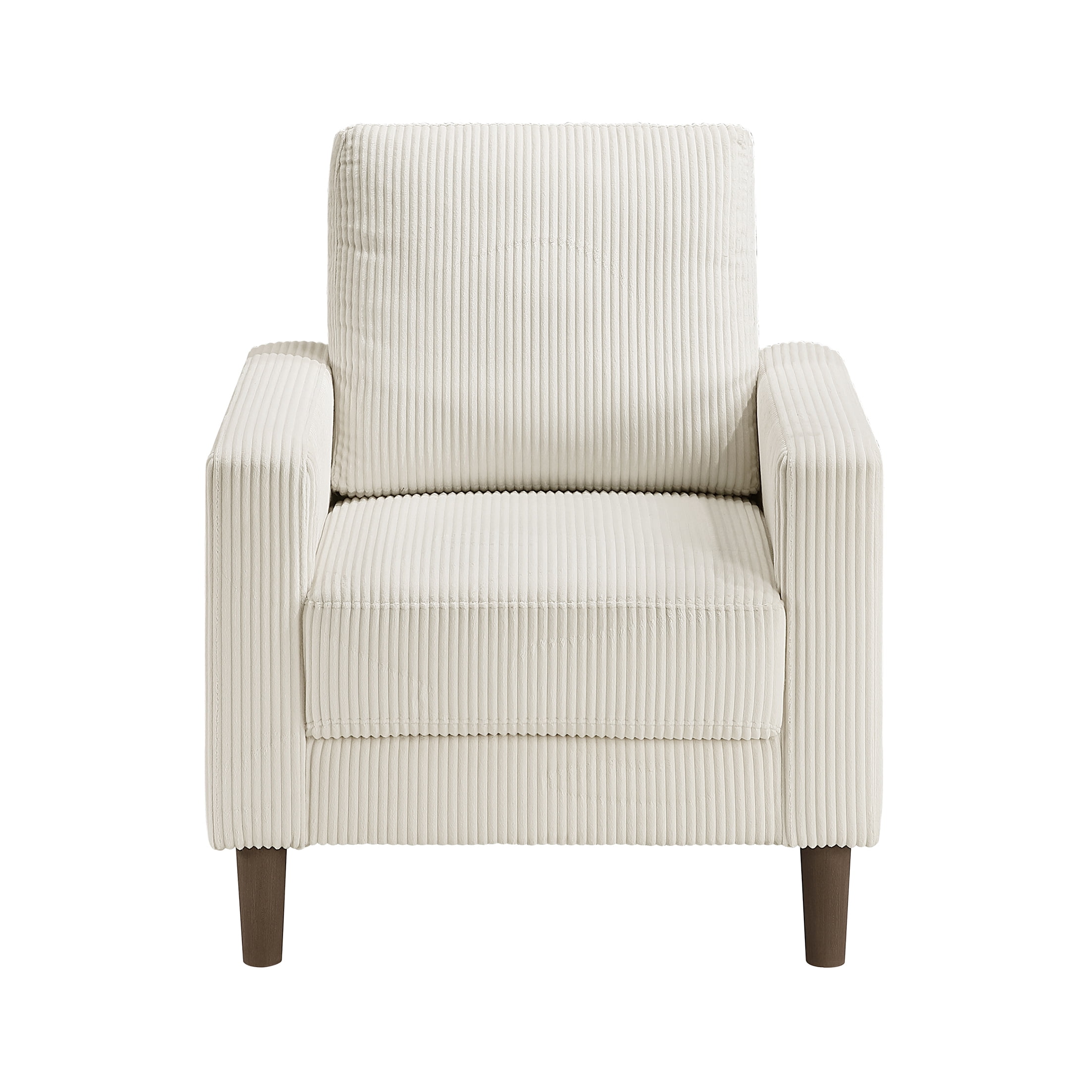 OakvillePark Mapleholt Corduroy Chair, Beige