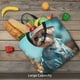 thumbnail image 5 of Fotbe Stylish Dog in Denim Outfit Bolsa Tote con Estampado para Mujer, Bolsos con Cremallera, Bolsa de Hombro Casual de Gran Capacidad con Bolsillos Internos, 5 of 7