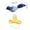 Blue, variant on Interactive Hanging Bird Cat Teaser with Realistic Bird Sound & Feathers, Adjustable Retractable Rope, Boredom Relief Exercise Toy for Indoor Cats & Kittens, Blue