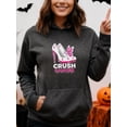 thumbnail image 4 of Inspirational Breast Cancer Awareness Hoodie for Men and Women, Unisex Pullover Hooded Sweatshirt, Comfortable Cotton Poly Blend, Support and Awareness Casual O, 4 of 5