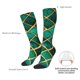 thumbnail image 4 of Fotbe Green Mosaic Glass Calcetas Divertidas Estampadas para Hombre y Mujer, Calcetas de Algodón hasta la Rodilla para Caminar, Correr, Enfermería y Embarazo, 4 of 6