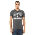 thumbnail image 2 of I Have A Dream Freedom Justice Equality MLK Jr Men's T-shirt, 3XL, Charcoal, 2 of 6