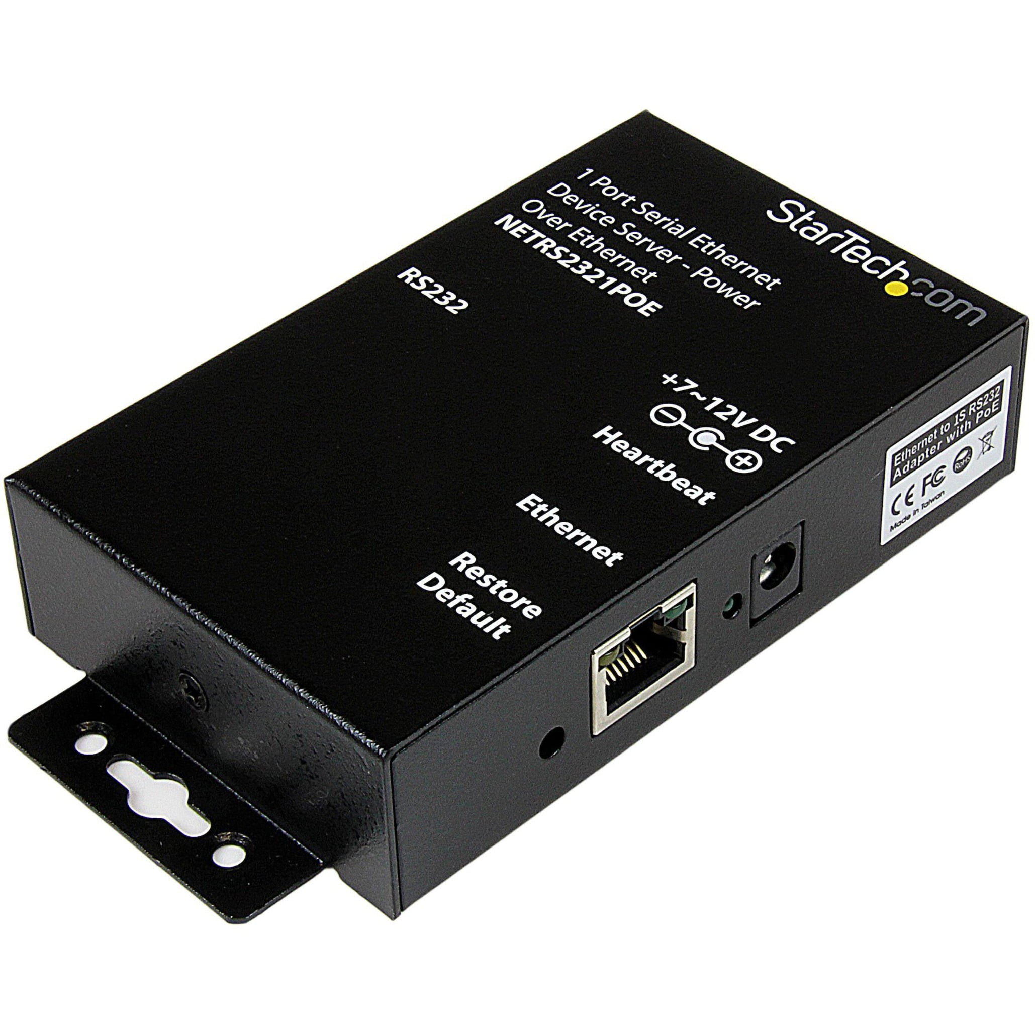 StarTech StarTech Serial Ethernet Device Server 1 Port Power