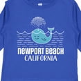 thumbnail image 4 of Inktastic Newport Beach California Whale Watching Boys or Girls Long Sleeve Toddler T-Shirt, 4 of 5