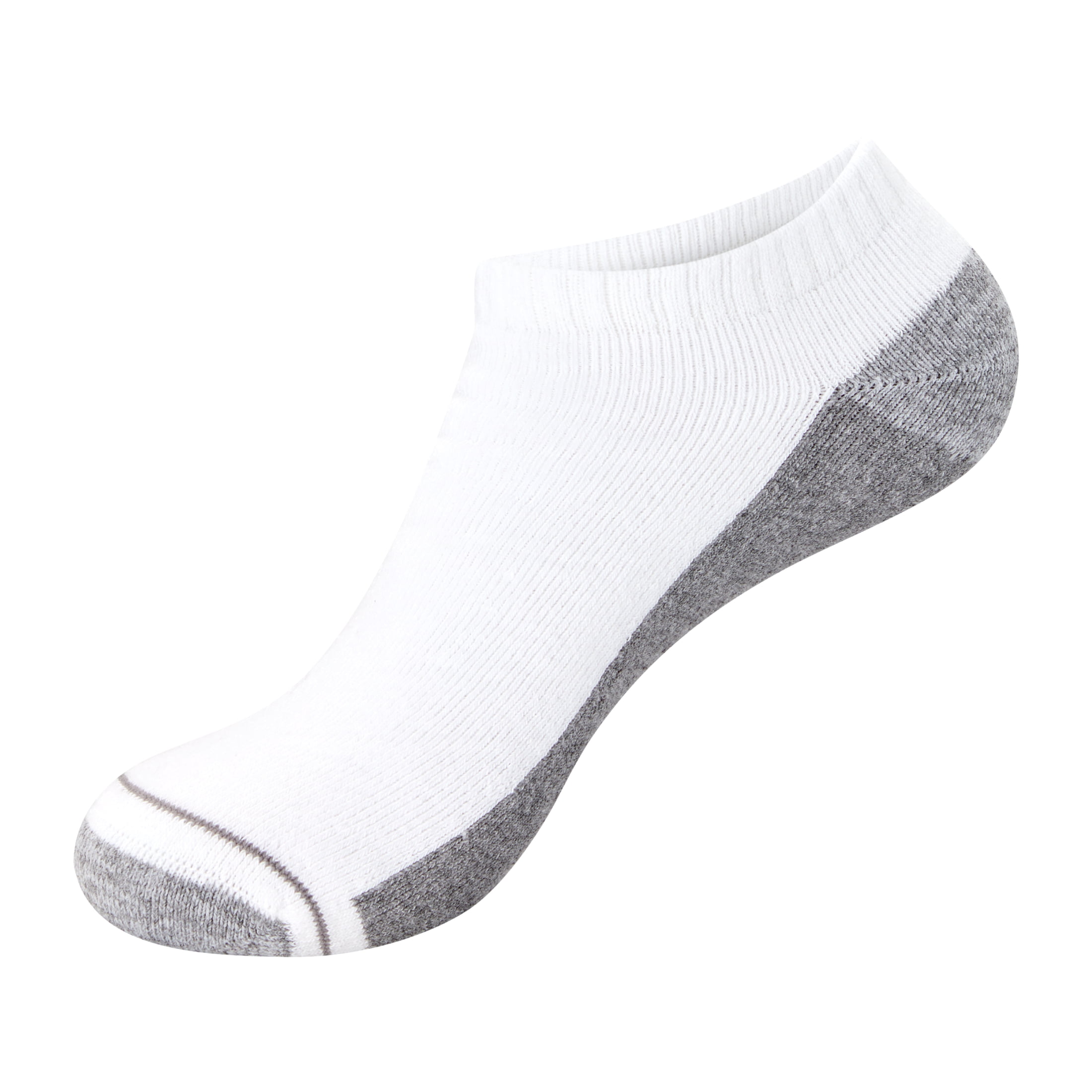 Hanes Mens Low-Cut Socks Pack, 10-Pack, Max Cushioned Moisture-Wicking Sock