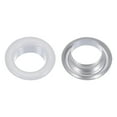 thumbnail image 4 of Juego de 200 Ojales Redondos de Metal 10mm con Arandelas para Ropa Zapatos Cuero Lona Blanco Unique Bargains, 4 of 7