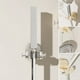 thumbnail image 1 of Soporte para la ducha con ventosa - soporte ajustable para la pared de la ducha, gancho para paño y esponja, ajuste universal, sin instalación de taladro, 1 of 1