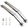 thumbnail image 3 of Paquete de 2 elevadores de tapa neumáticos (200N/44lb), bisagra de soporte de tapa con resortes de gas de alta resistencia, con cierre suave, perfecto para tapas de caída pesada, 3 of 5