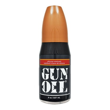GUN OIL Silicone Lube -  Long Lasting Silicone Based Personal Lubricant - 8 fl.oz / 240 mL Bottle - DISCREET SHIPPING!