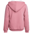 thumbnail image 6 of Coney Island Girls' Sweatshirt - Soft Fleece Sherpa Lined Zip Up Hoodie for Girls (Sizes Runs Small: 4-16), 6 of 7