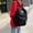 Black, variant on Boyscolos School Backpack for Unisex Large Corduroy Bookbag Lightweight Laptop Bag for Women Casual High School College Pink One Size