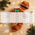 thumbnail image 4 of Xyant Newborn Baby Girl Boy Christmas Outfit Gingerbread Onesie Warm Long Sleeve Hoodie Footed Romper Jumpsuit,Size 18-24 Months, 4 of 9