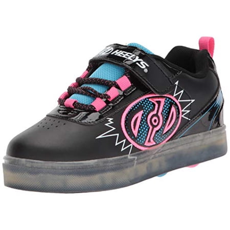 DC Heathrow Skate Shoes For Kids - Peach Parfait Color, Mesh & Leather Upper, OrthoLite Footbed, Size 12 M US Little Kid