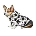 thumbnail image 3 of Bingfone Daisies Flowers Dog Clothes Hoodie, Pet Winter Coat,Puppy Sweatshirts for Small Dogs Boy Girl,Suitable for All Breeds-XX-Large, 3 of 6